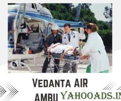 Choose Popular Vedanta Air Ambulance Service in Bhopal with ICU Features